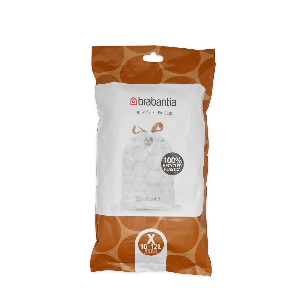 Avfallspåse Brabantia PerfectFit X 10-12L 40st/frp Storpack