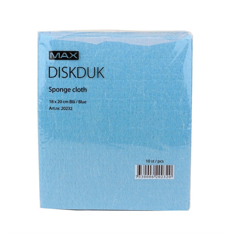 Diskduk Max Blå 10st