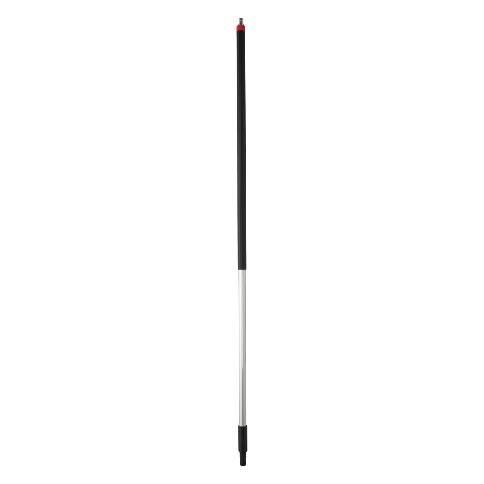 Vikan Aluminiumskaft m/vattengenom. (Q), Ø31 mm, Svart