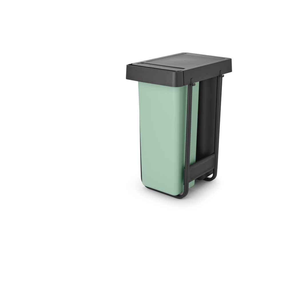 Inbyggnadssystem Sort & Go 2x30L Mörkgrå & Jade Green