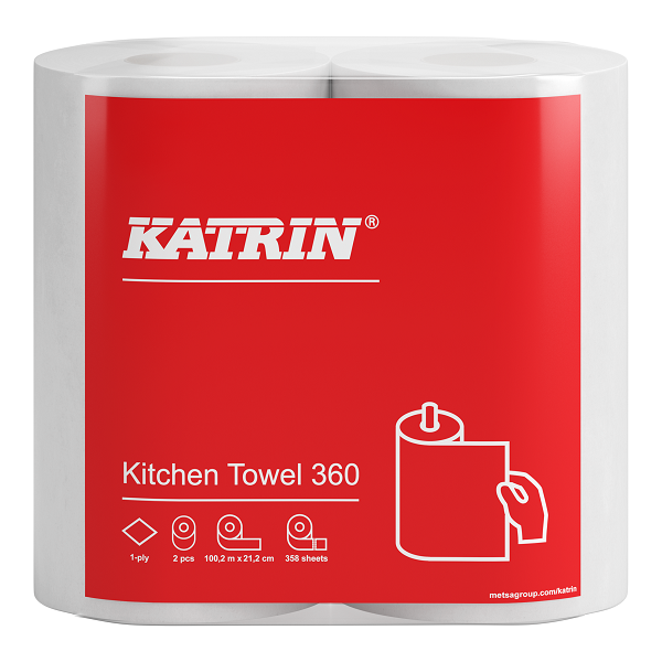 Hushållspapper Katrin Classic 360 1-lag