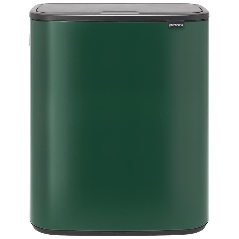 Papperskorg Brabantia Bo Touch Bin 2x30L Pine Green