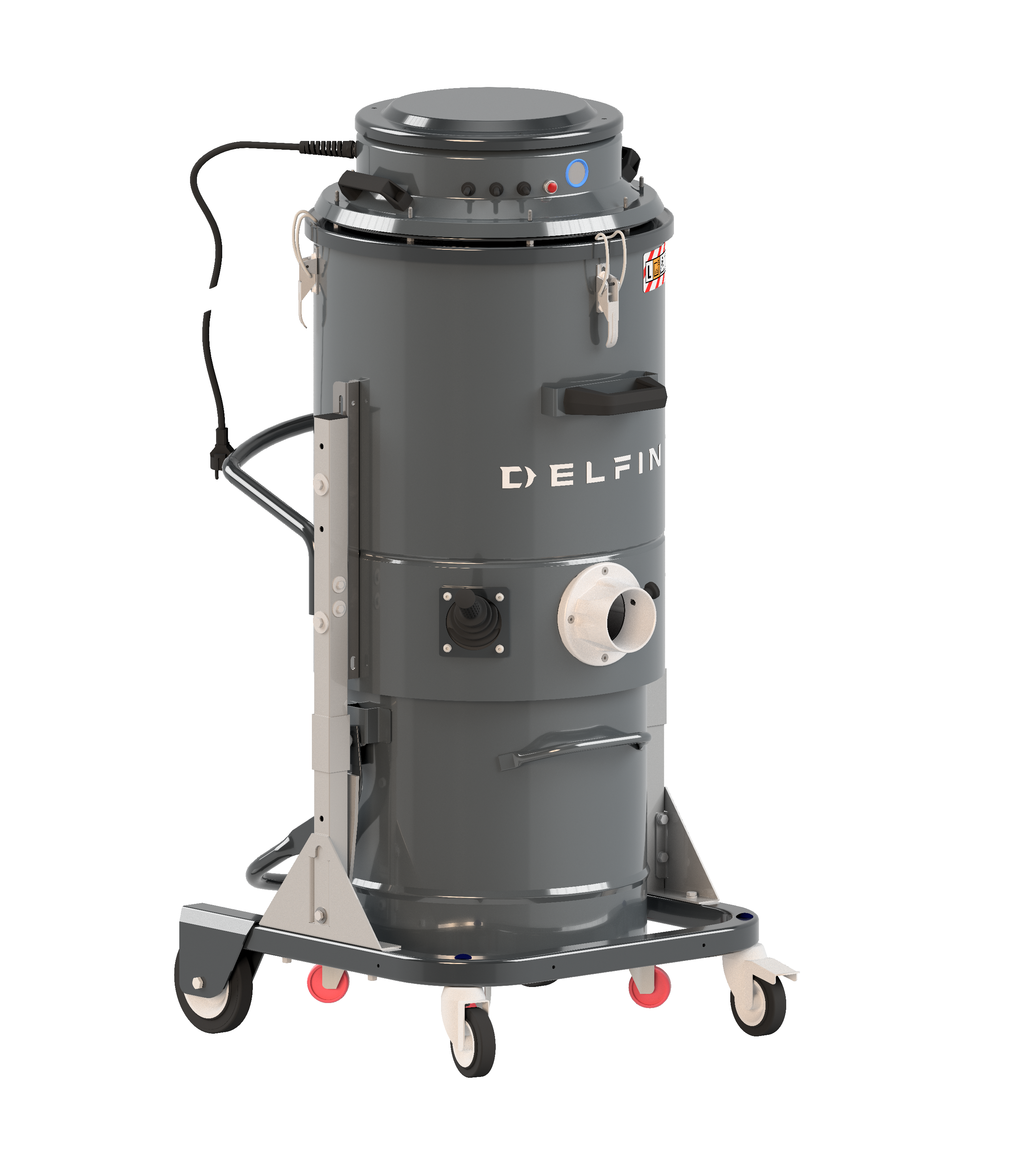 Industridammsugare Delfin DM3 EL 100L 3-Motorer