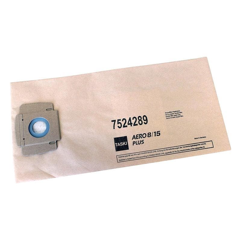 Dammsugarpåsar Taski Aero 8, Aero15, Papper 10-pack