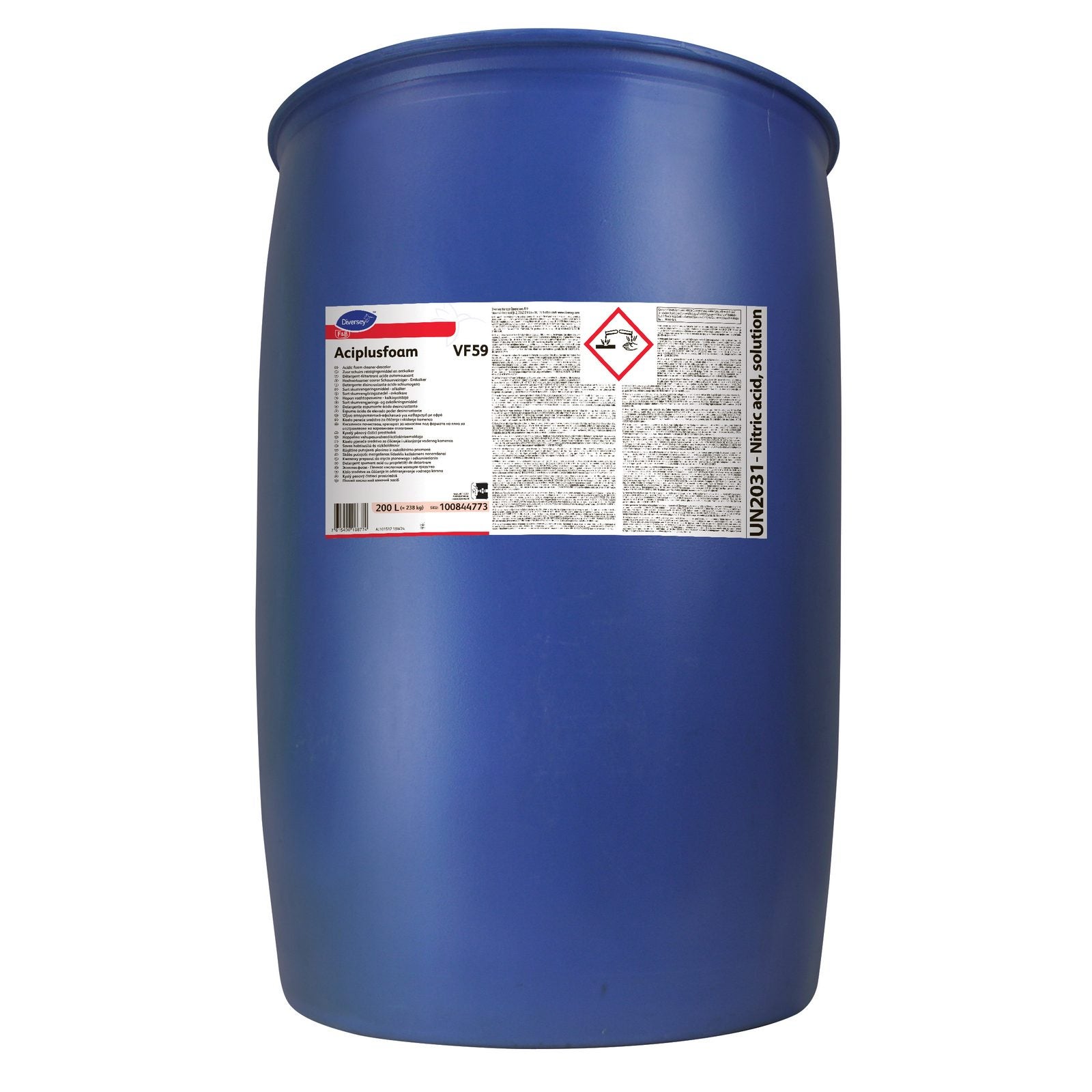 Skumrengöring Diversey Aciplusfoam VF59 200L