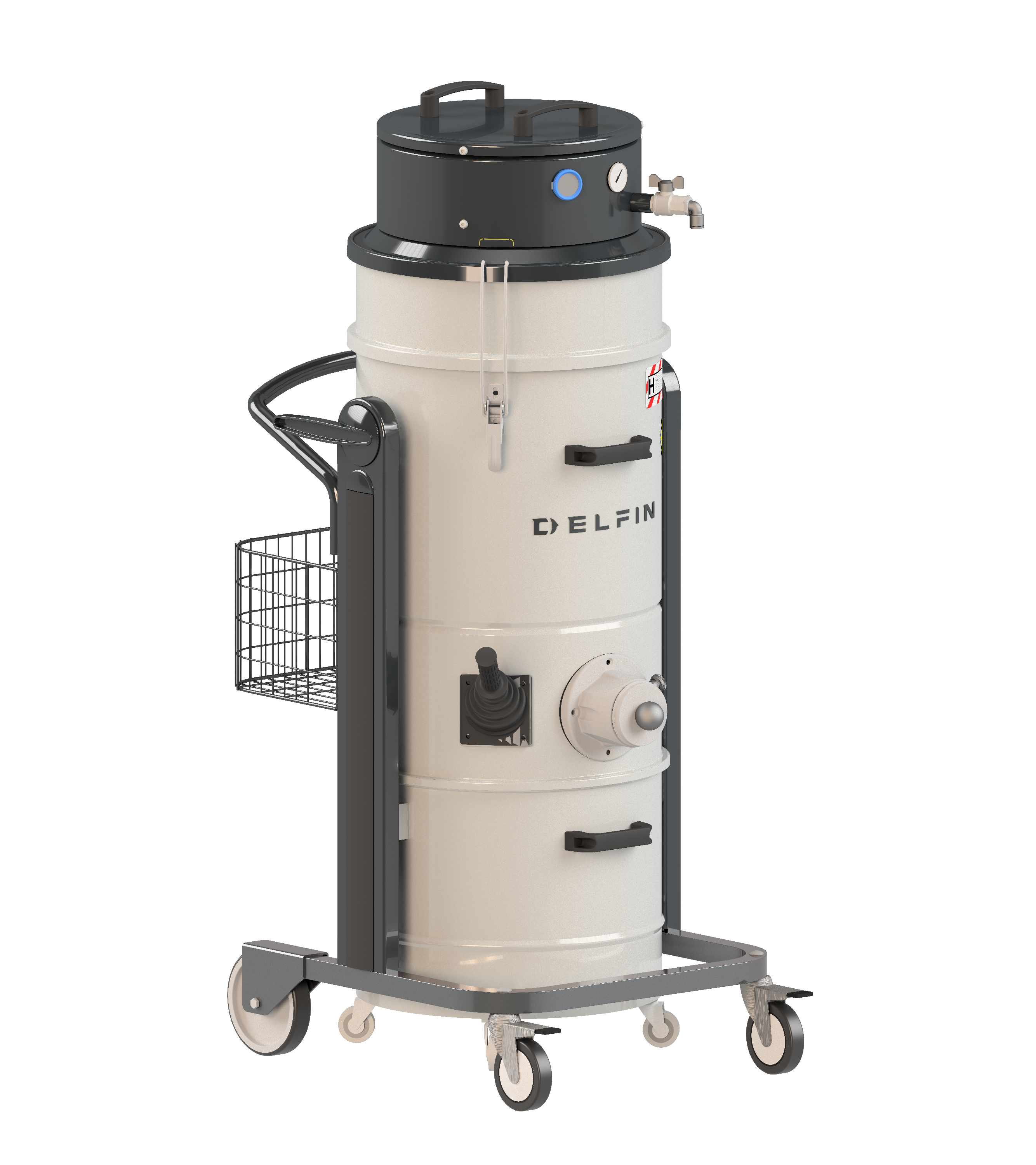 Industridammsugare Delfin luftdriven zon22