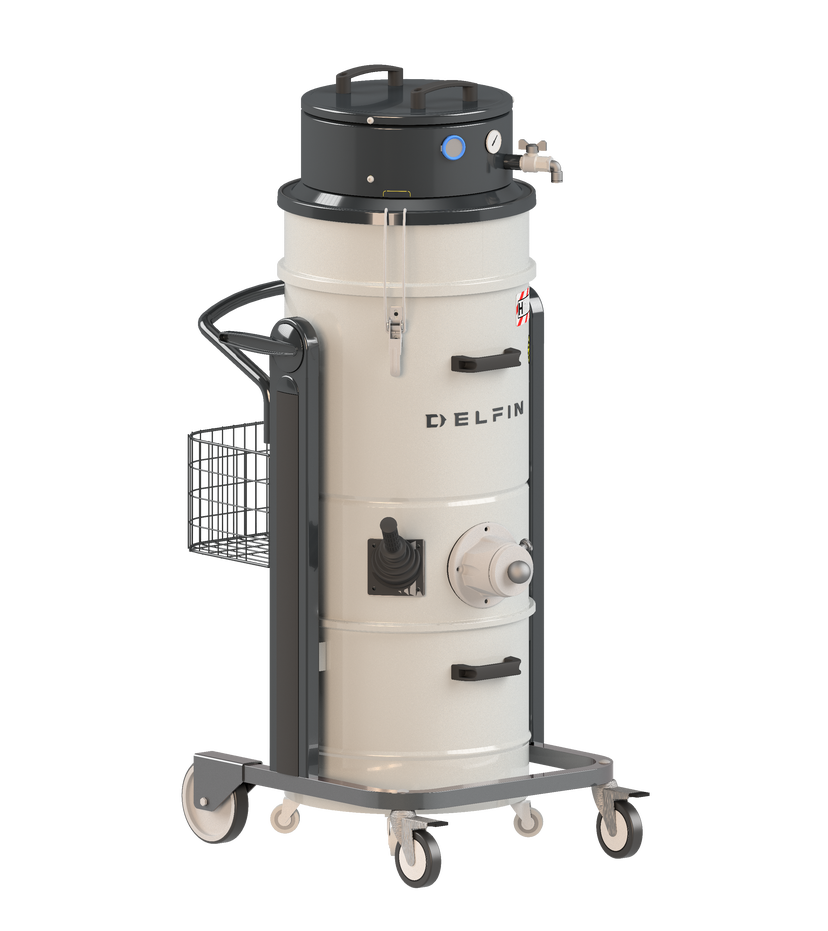 Industridammsugare Delfin luftdriven zon22