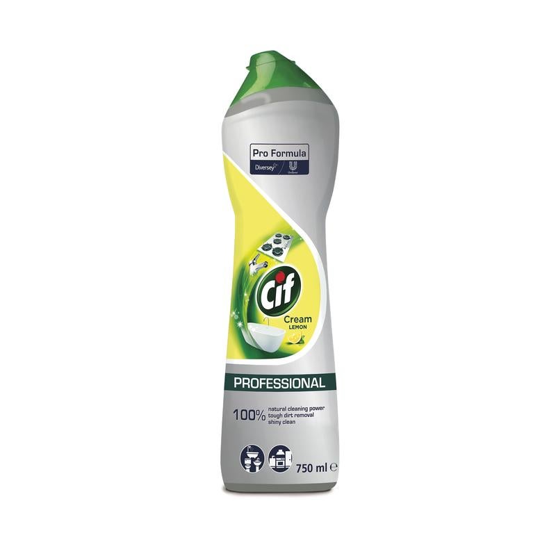 Skurkräm Cif Lemon 750ml