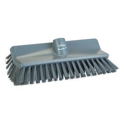 Vikan High-Low Kombinationsskrubb, 265 mm, Medium, Grå