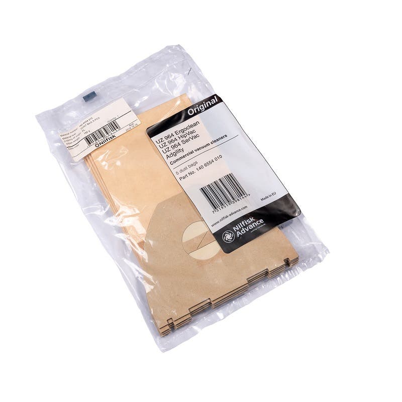 Dammsugarpåsar Nilfisk UZ964 10-pack