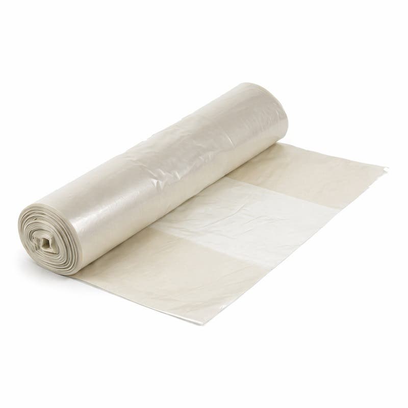 Sopsäck 70L Transparent 25st/rulle LDPE 40My