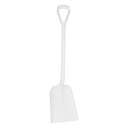 Vikan Skyffel, Metalldet., D-Grepp, 1040 mm, Vit