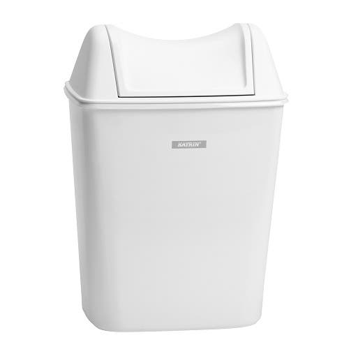 Papperskorg Katrin Vit 8L