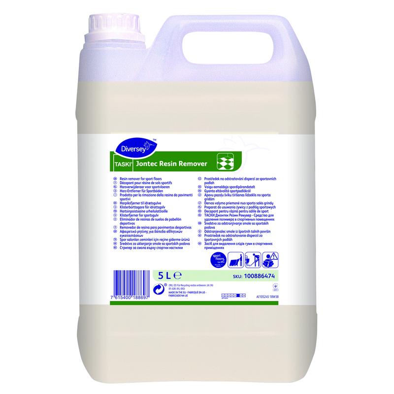 Klisterborttagning Taski Jontec Resin Remover 5L