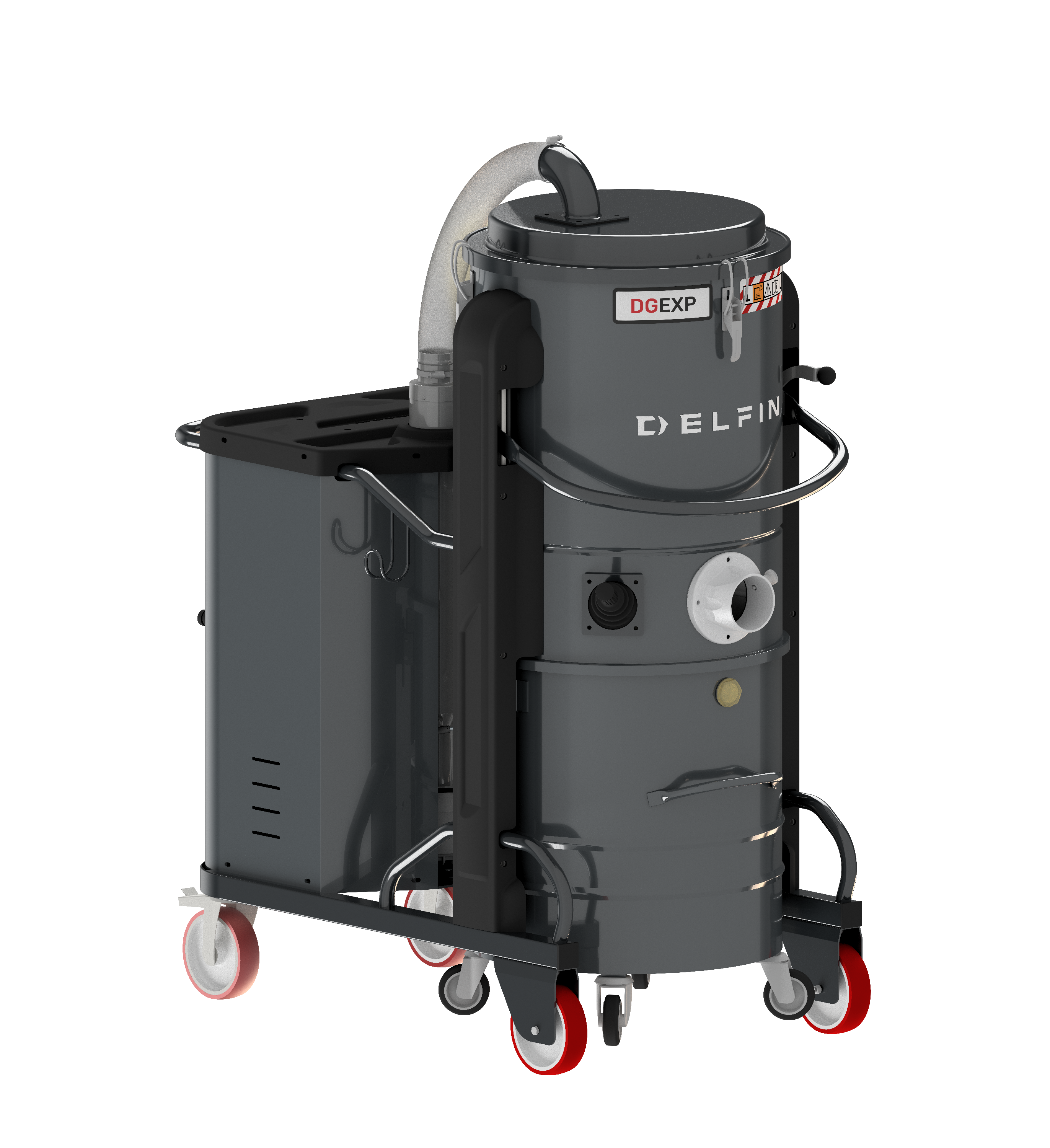 Industridammsugare Delfin 5,5kW 3-fas