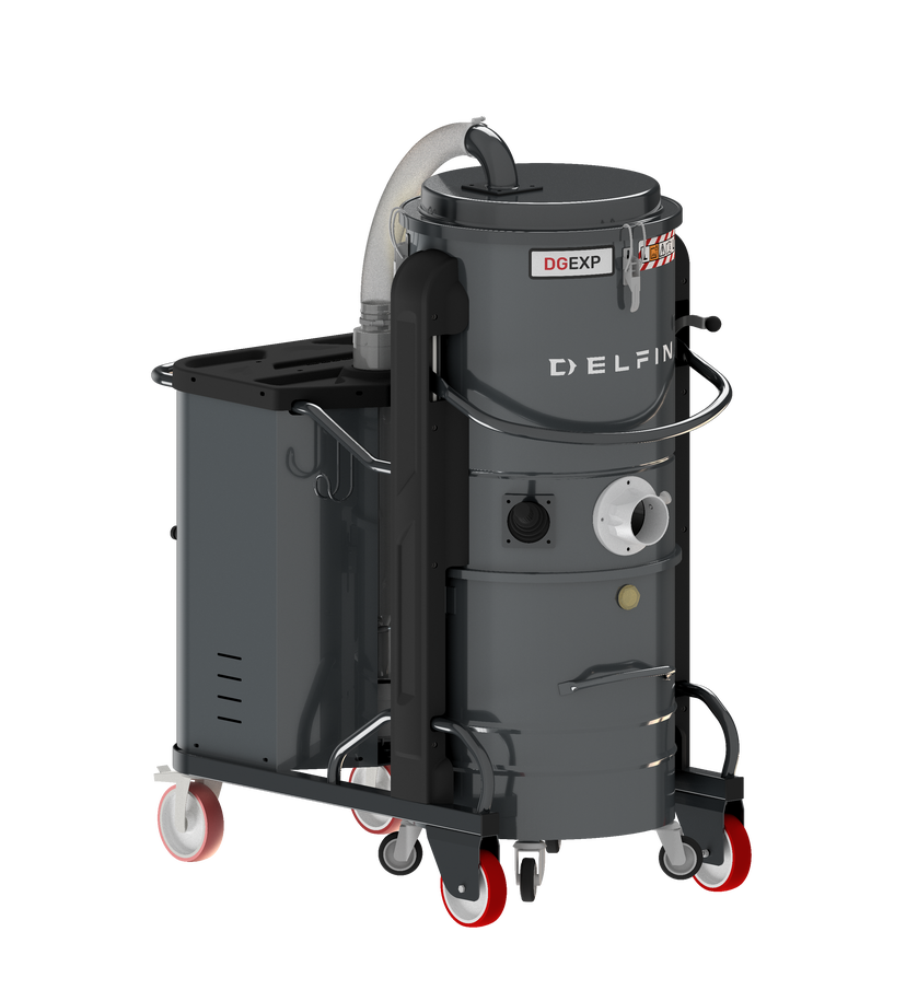 Industridammsugare Delfin 5,5kW 3-fas
