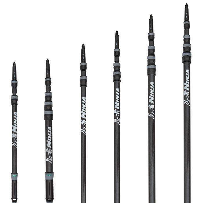 Teleskopskaft Unger Ninja Carbon 4,5M