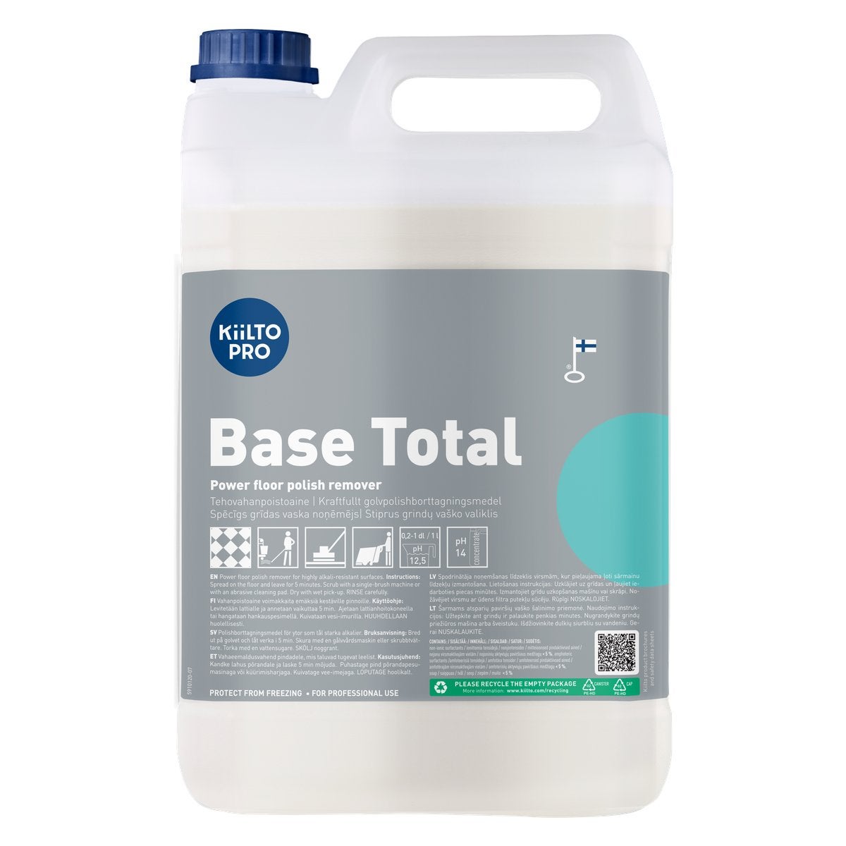 Polishborttagning Kiilto Base Total 5 L