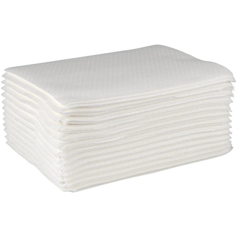 Tvättlapp Abena Airlaid 1 lager, 26x20cm Vit