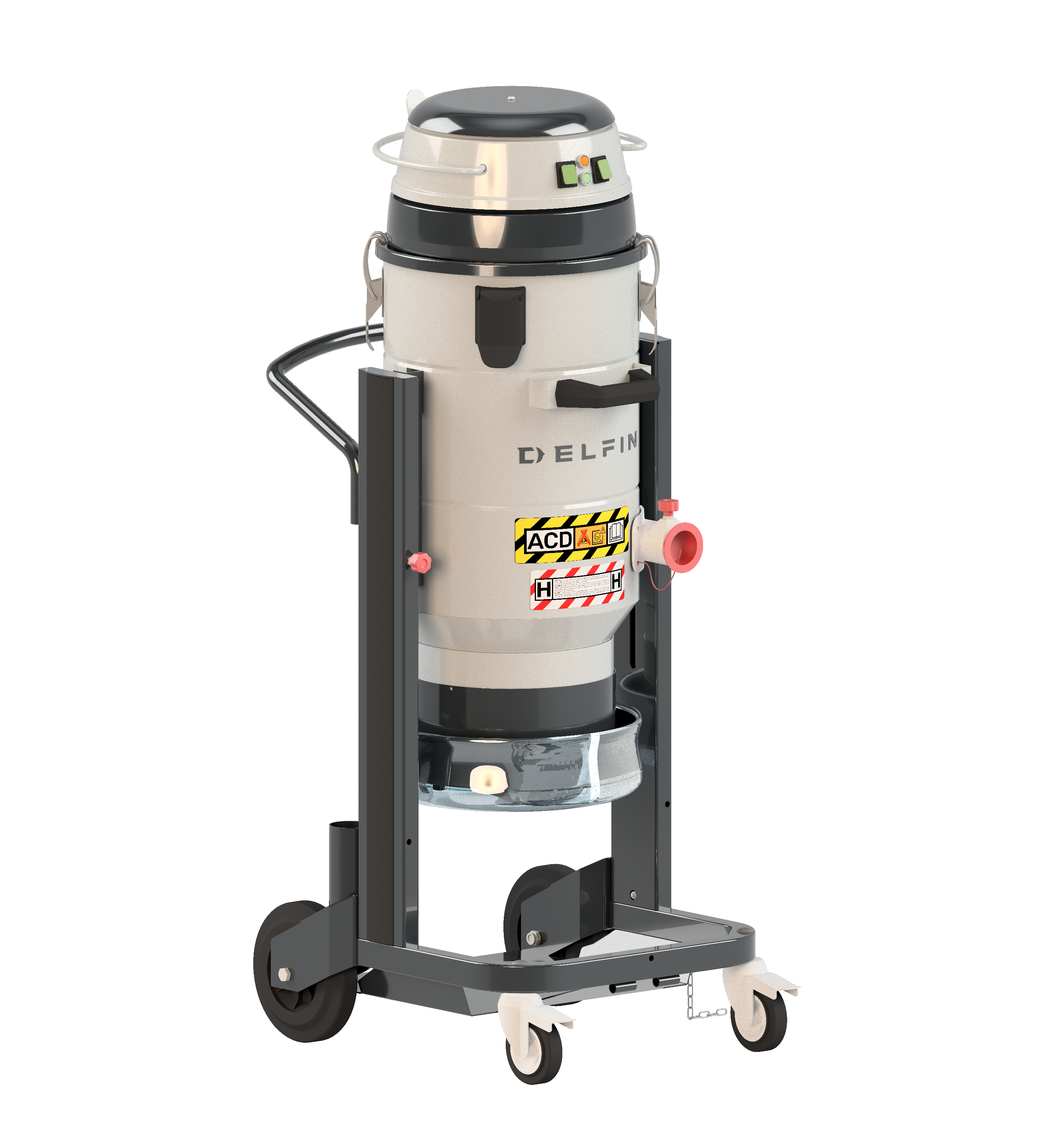 Industridammsugare Delfin MTL 202 LP ACD 2,2 kW