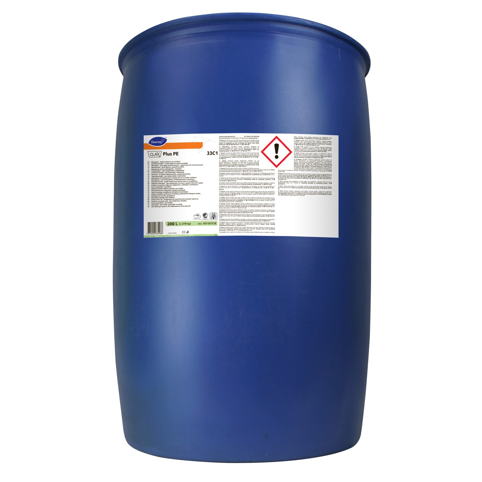 Blekmedel Clax Plus Pur-Eco 33C1 200L