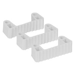 Vikan 3 gummiband, reservdel 1011x & 1013x, Vit