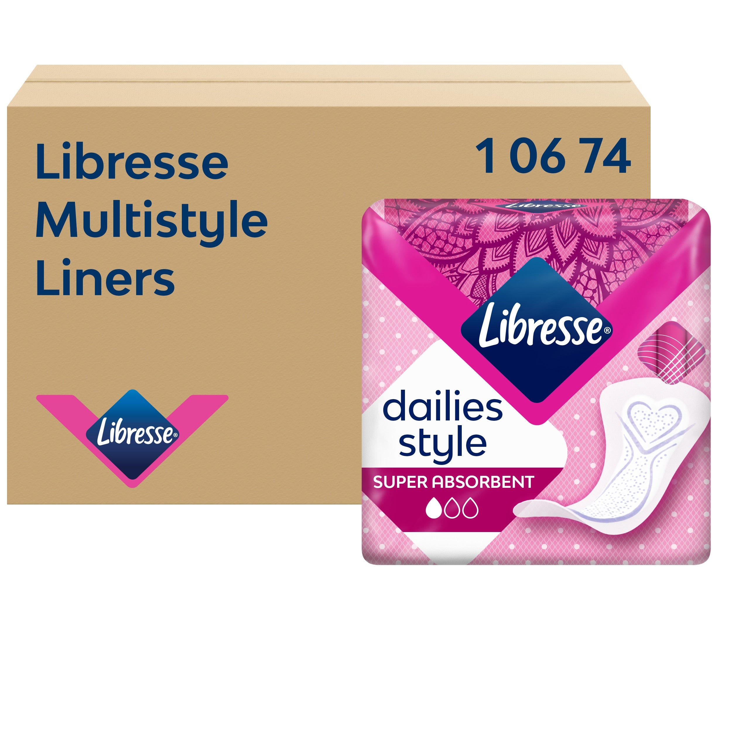 Libresse Multistyle Trosskydd Refiller Tork disp 150st/frp