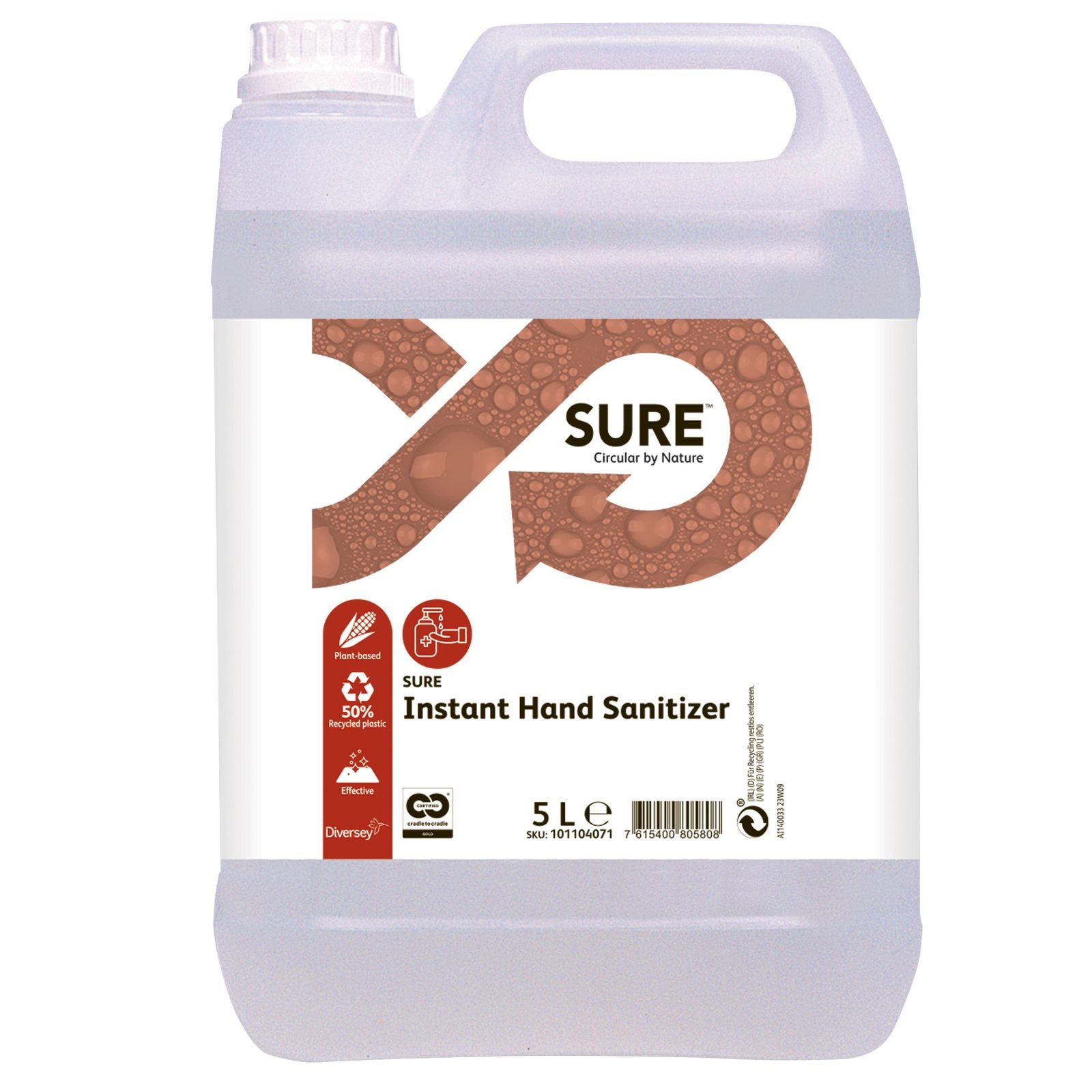 Handdesinfektion Sure Instant Hand Sanitizer 5L