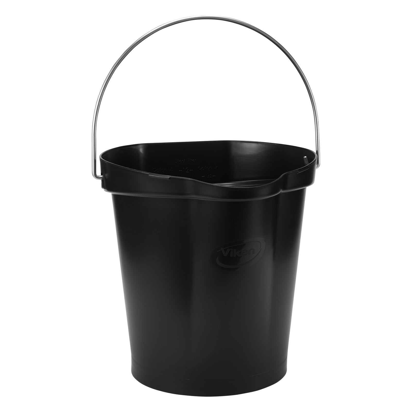 Vikan Hink, 12 Liter, Svart