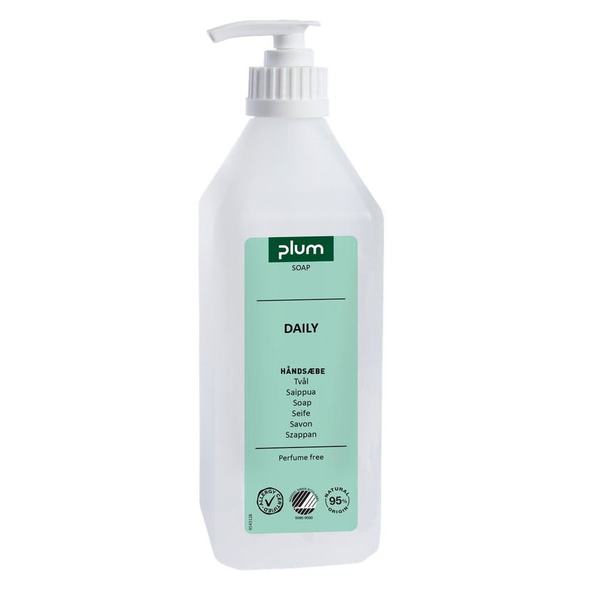Handtvål Plum Daily 600 ml Oparfymerad
