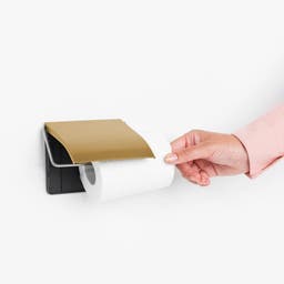 Toalettpappershållare Brabantia ReNew Warm Gold