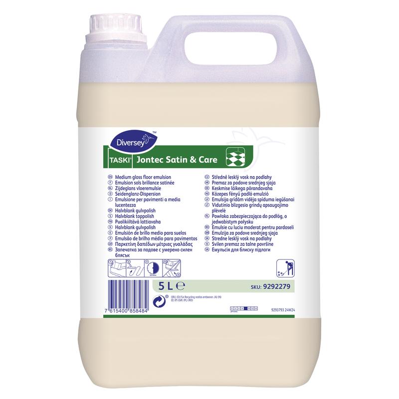 Golvpolish Taski Jontec Satin & Care 5L