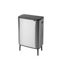 Papperskorg Brabantia Bo Touch Bin HI 2x30L Matt Stål F.P.P.
