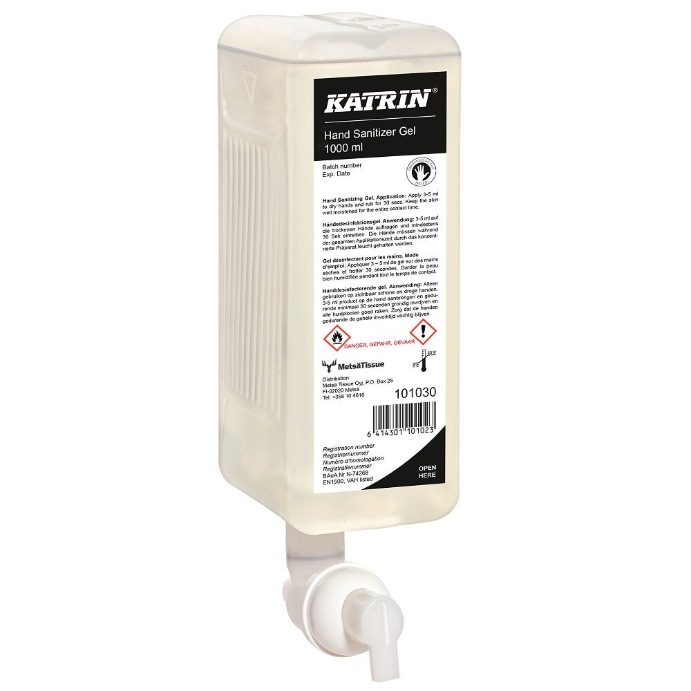 Handdesinfektion Katrin Hand Sanitizer Gel 1L