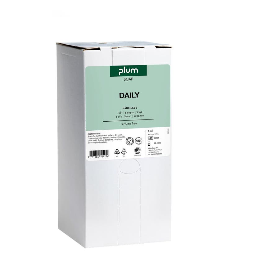 Handtvål Plum Daily 1400 ml Oparfymerad MultiPlum