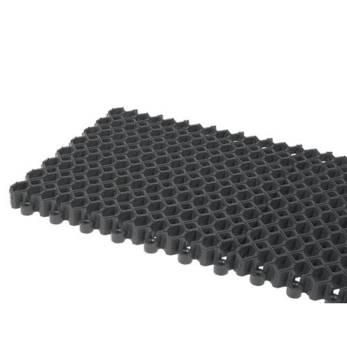Skrapmatta V-Mat 14mm grafit 25x25cm