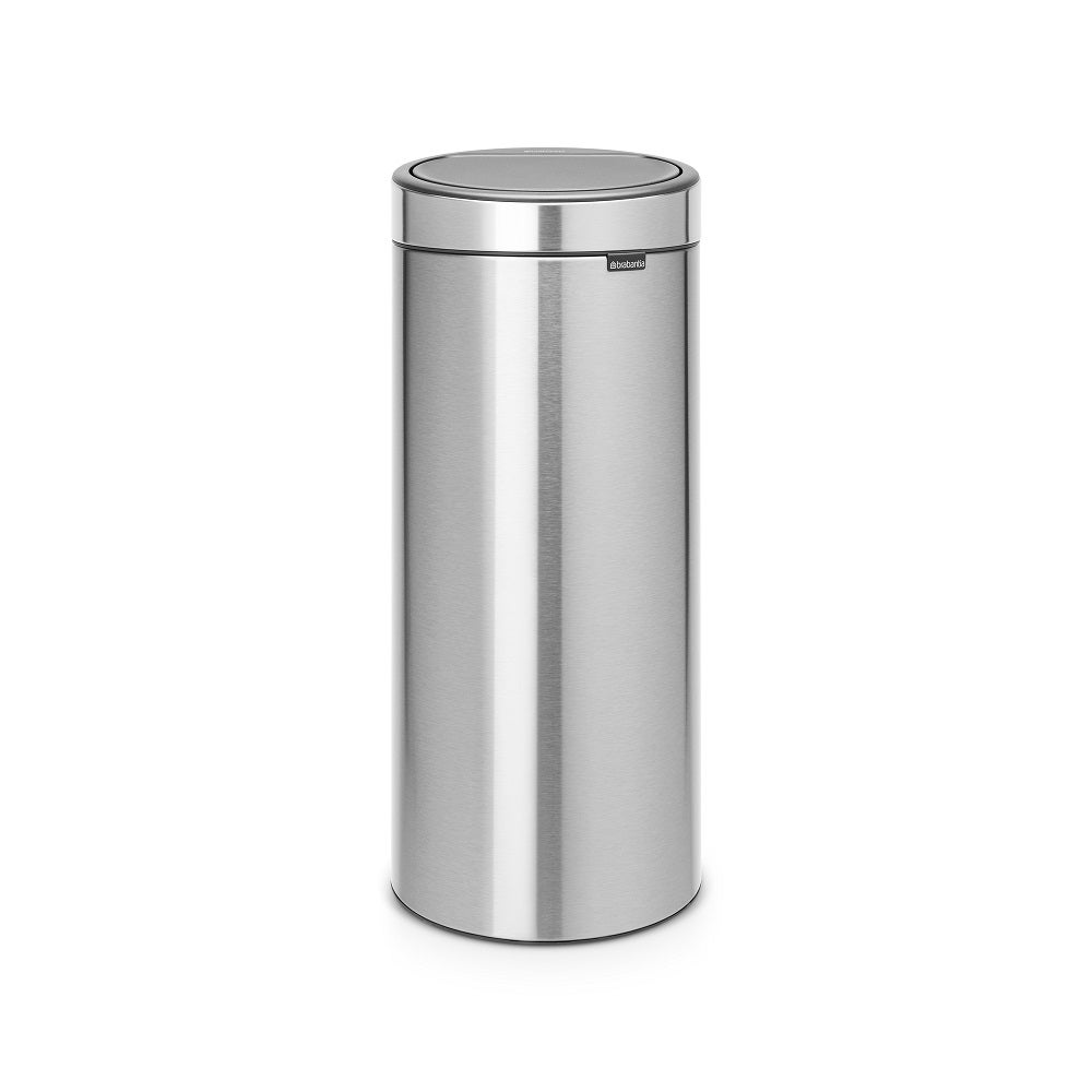 Spotunna Brabantia Touch Bin New 30L Matt Steel