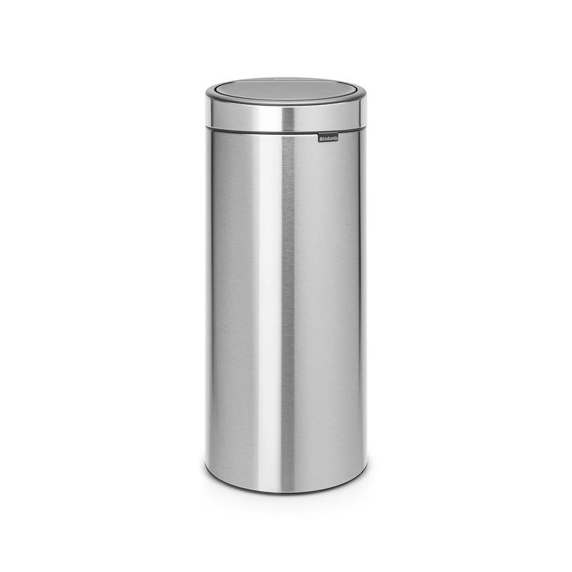 Spotunna Brabantia Touch Bin New 30L Matt Steel