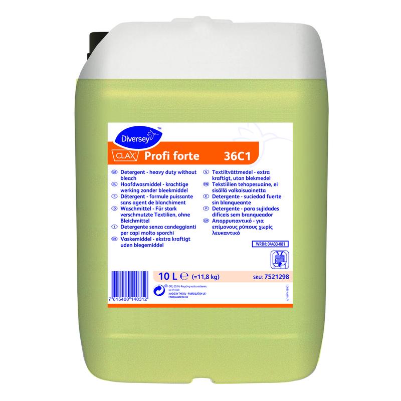 Tvättmedel Clax Profi forte 10L