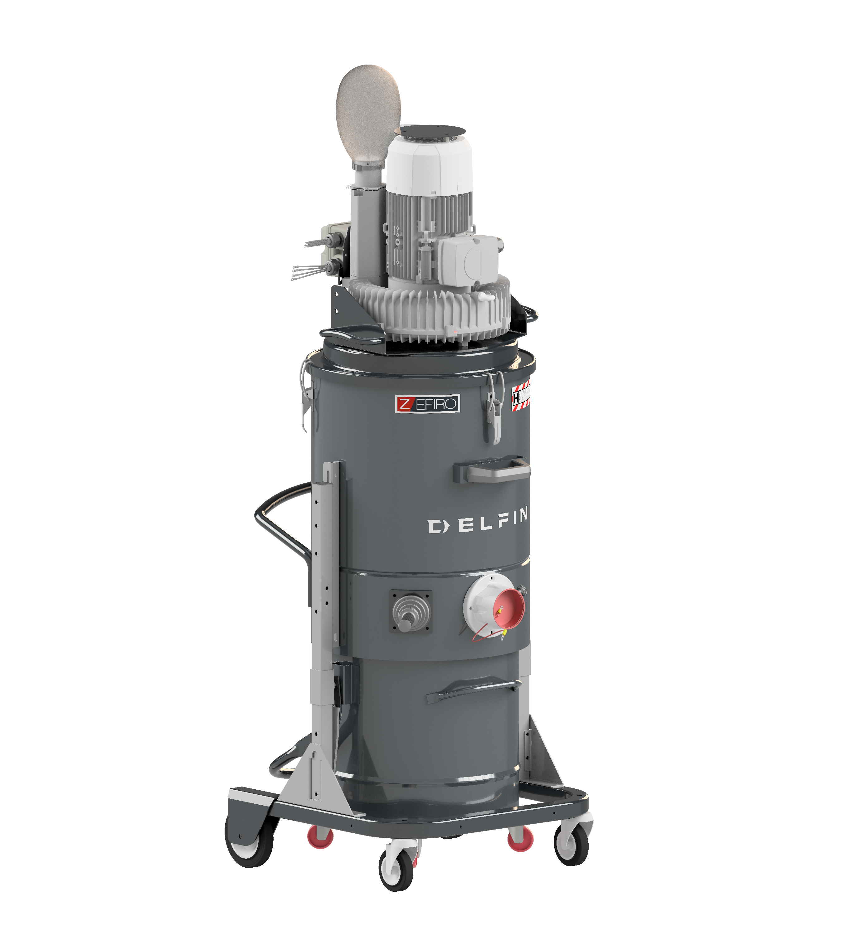 Industridammsugare 3-fas 3kW Delfin Atex22