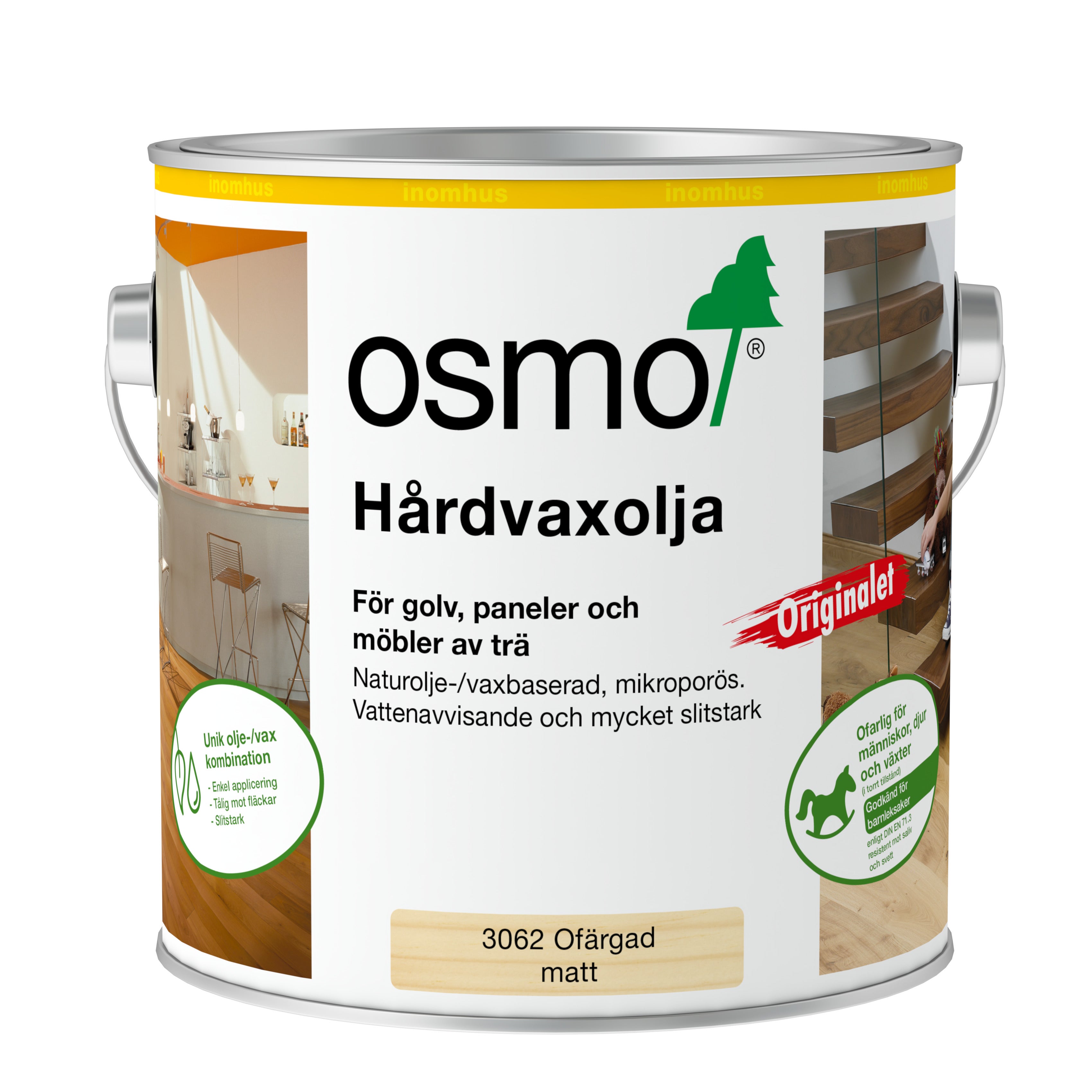 Hårdvaxolja Originalet 3062 Osmo Ofärgad