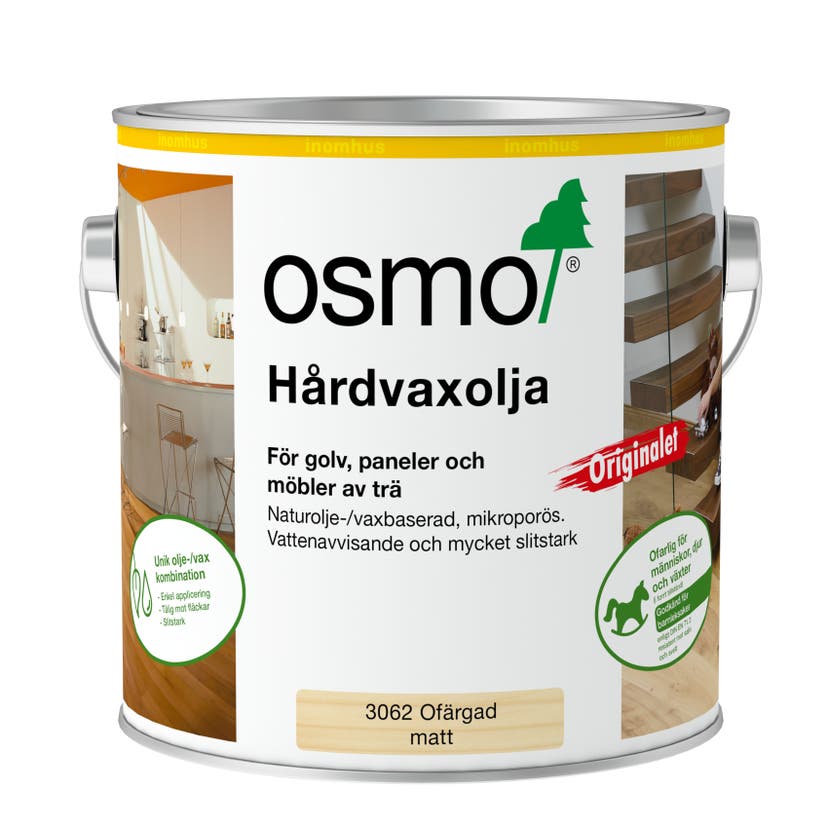 Hårdvaxolja Originalet 3062 Osmo Ofärgad