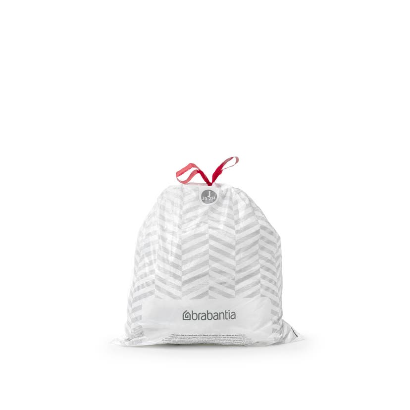 PerfectFit Avfallspåse J Brabantia 23L Vit