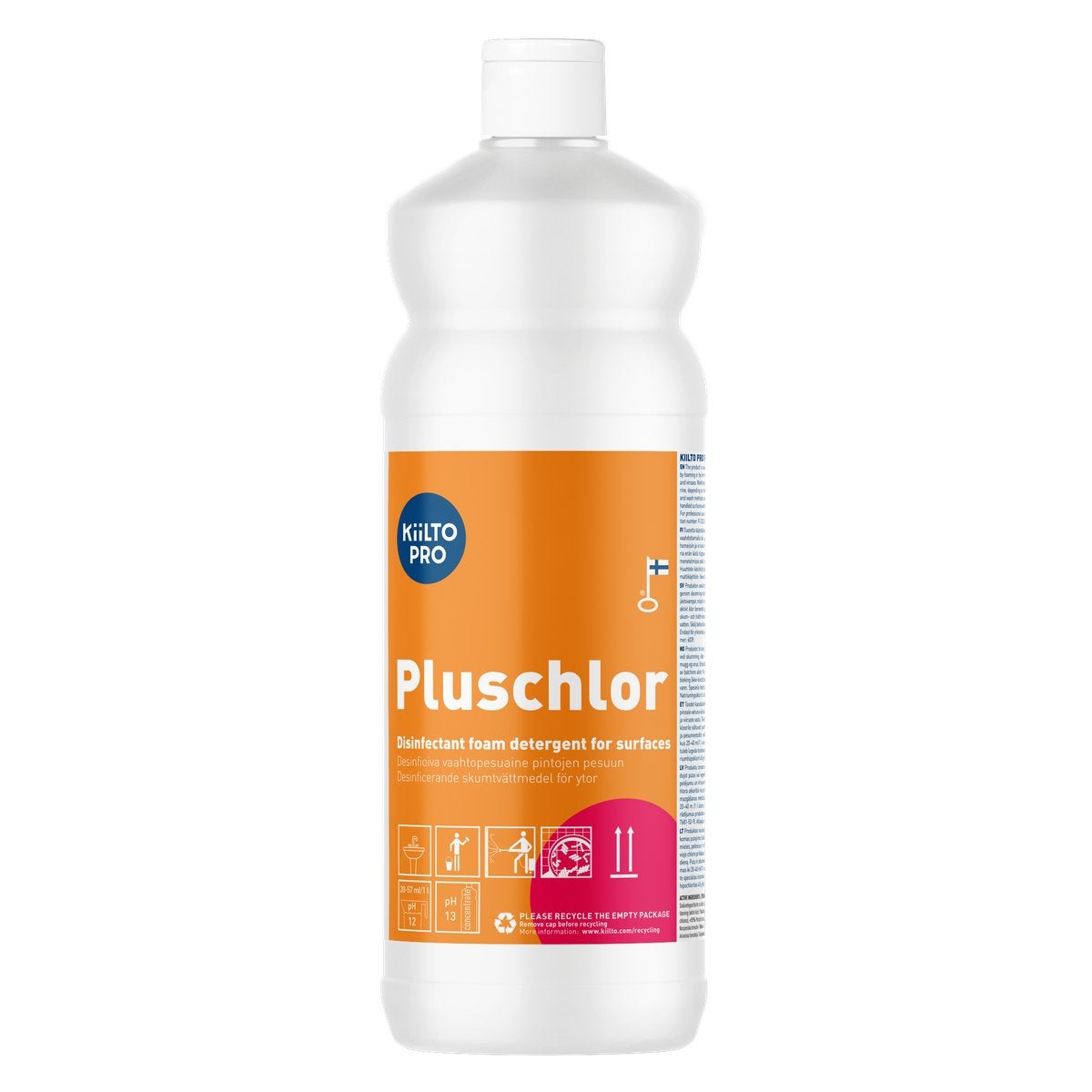 Skumrengöring Kiilto Pro Pluschlor Klor