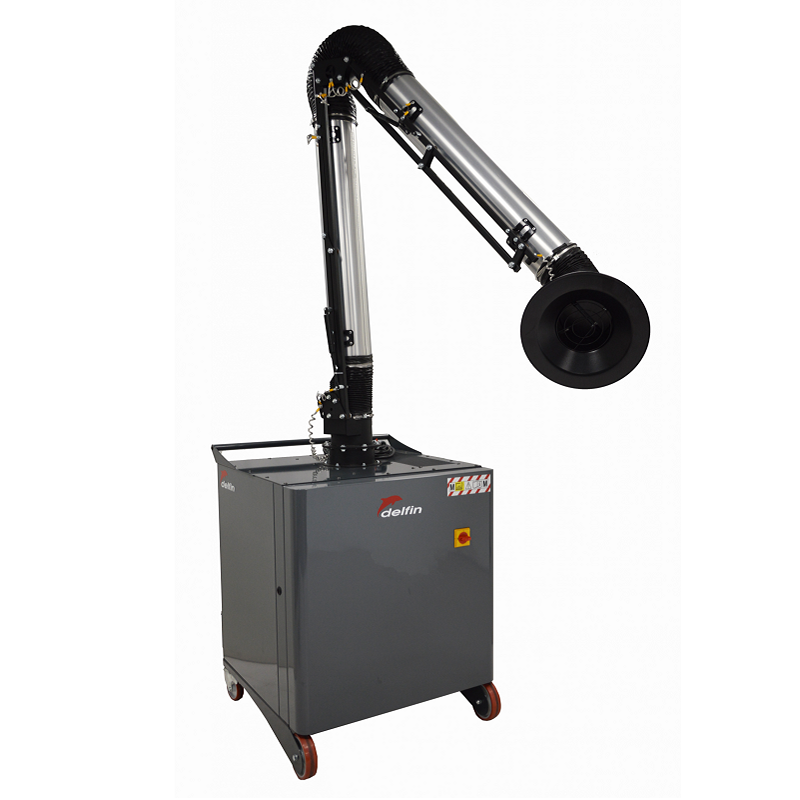 Röksug Delfin Cube 10 3-fas 3000mm sugarm