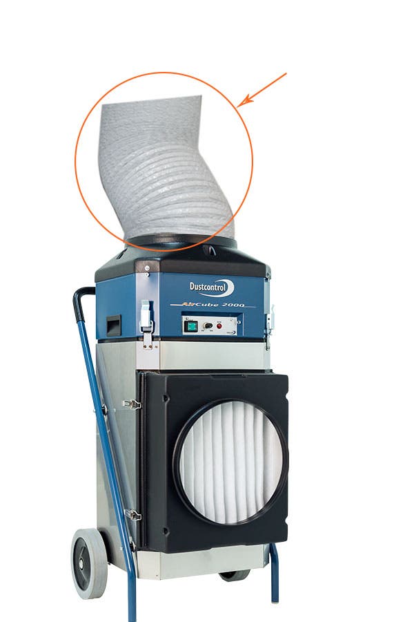 Slangkit Dustcontrol AirCube 2000