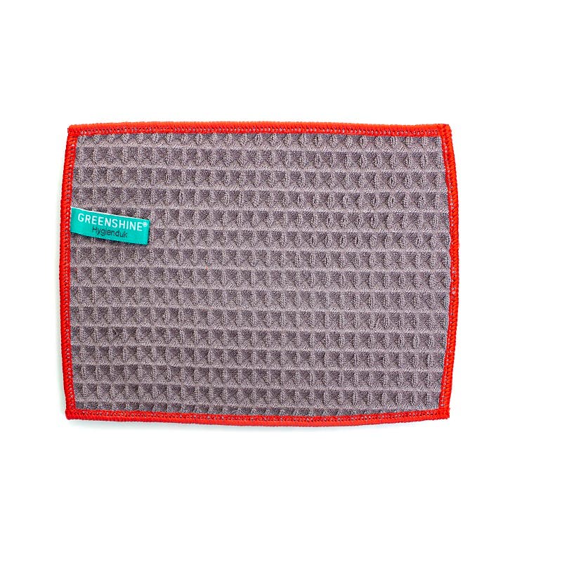 Mikrofiberduk Greenshine Röd Hygien (Svanenmärkt)