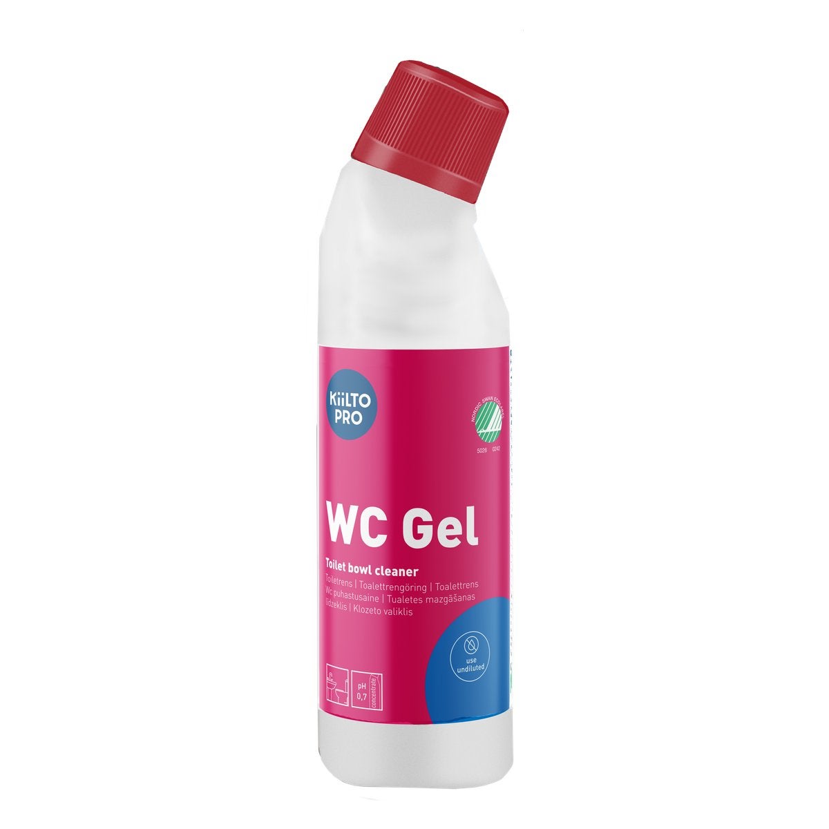 Toalettrengöring Kiilto Pro WC Gel 750 ml