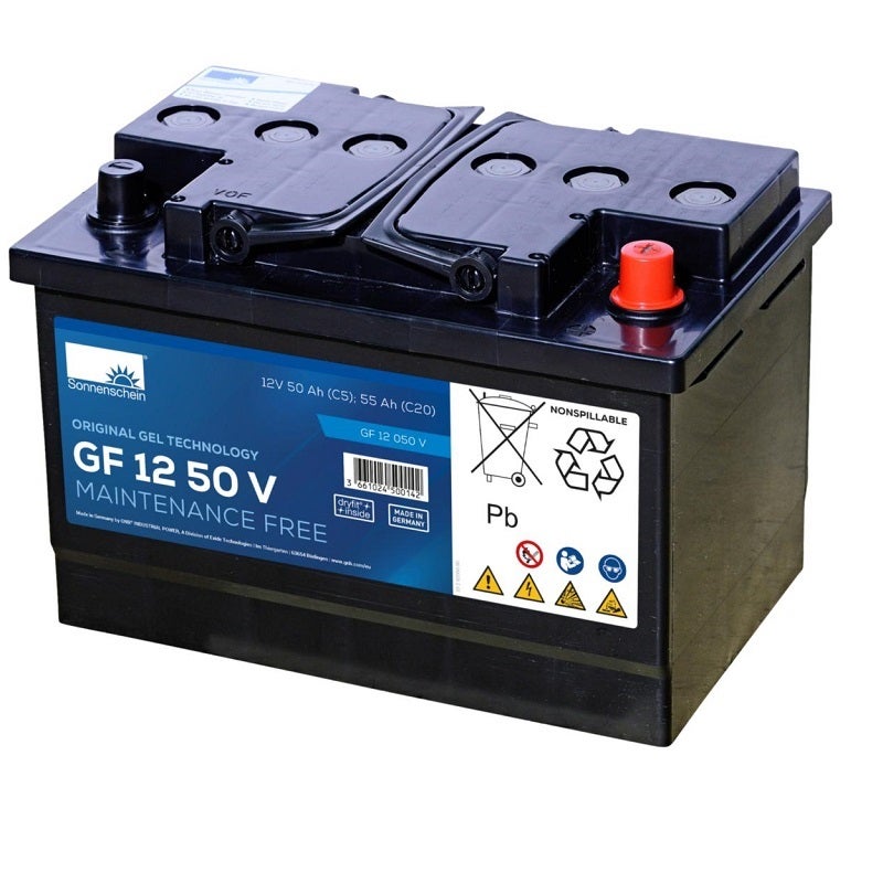 Batteri 12V/50Ah Taski 455, Ultimaxx900,