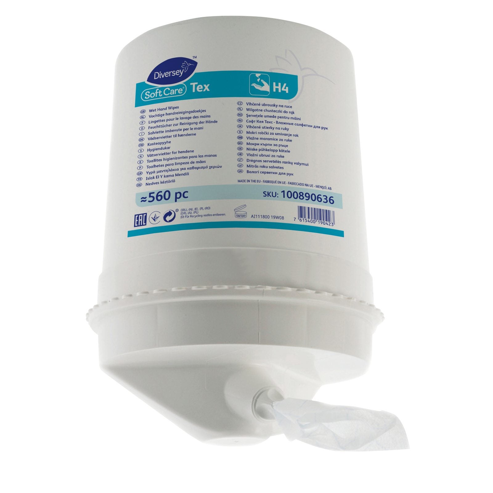 Rengöringsservetter Soft Care Tex H4